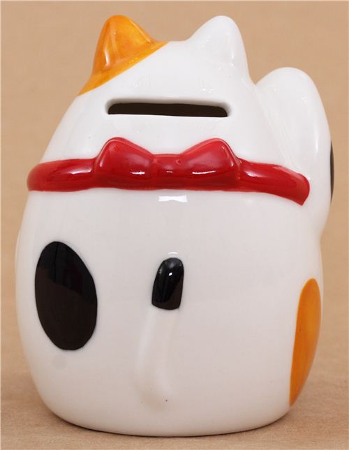 cute chubby ManekiNeko cat coin bank figure from Japan modeS4u