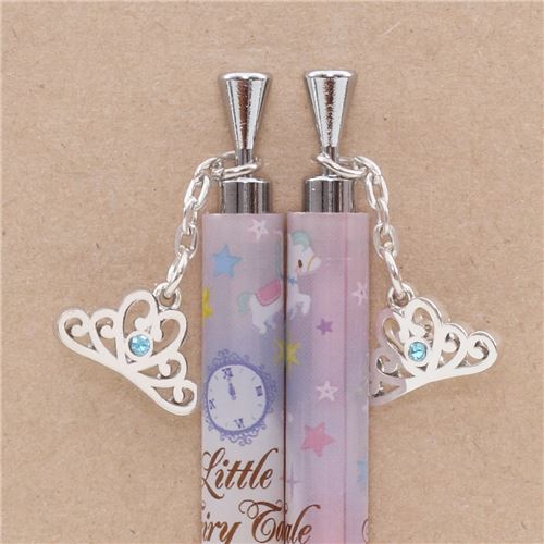 cute colorful Cinderella fairy tale mechanical pencil tiara charm from Japan modeS4u