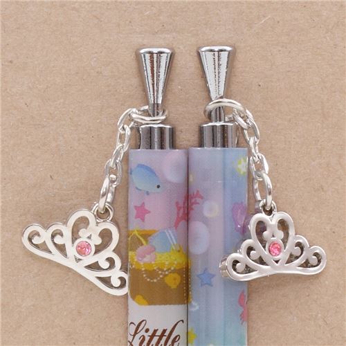 cute colorful mermaid fairy tale mechanical pencil tiara charm from Japan PensPencils