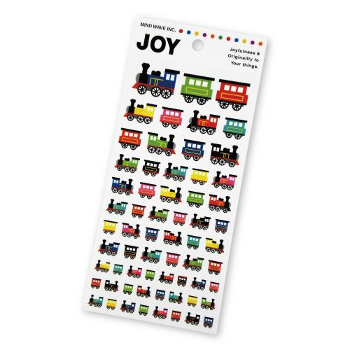 cute colorful train stickers by Mind Wave modeS4u