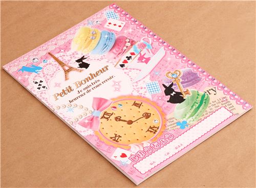 Download cute coloring book drawing book rabbit Paris Japan glitter ...