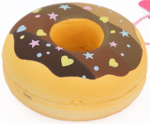 squishy ciambella glassa strisce marroni kawaii Sammy the Patissier