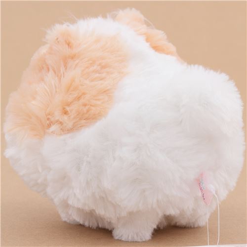 cute fluffy white peach dog Pometan plush toy Japan modeS4u Kawaii Shop