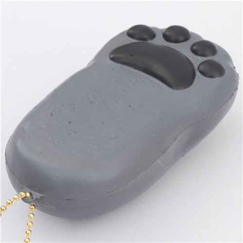 cute grey cat paw bread bun squishy charm kawaii Cafe Sakura 3