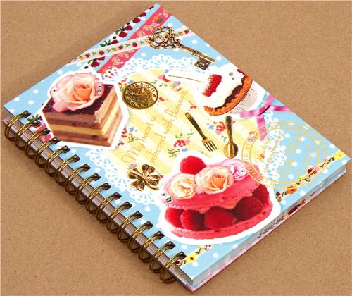 Cute Notebook Cake Eiffel Tower Keys ModeS4u