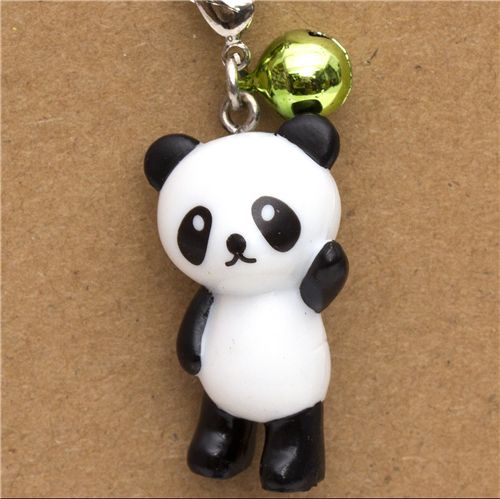 cute panda bear phone strap green - Cellphone Accessories - Accessories ...