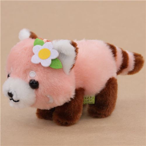 cute pink Red-Panda plush toy Lesser Panda Chan from Japan - modeS4u