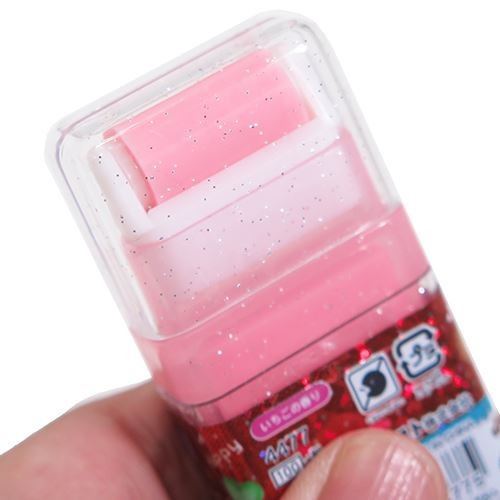 cute pink bear rolling scented eraser from Japan modeS4u