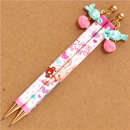 cute rabbit heart mechanical pencil sweet charm Japan PensPencils Stationery Kawaii Shop