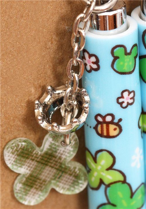 cute rabbit trefoil mechanical pencil flower charm Japan modeS4u