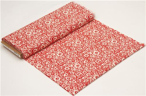 cute red flower fabric by Riley Blake from the USA 3