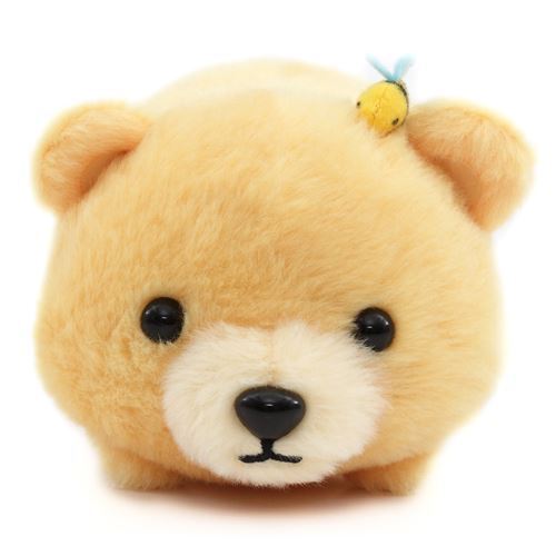 cute short leg light yellow bear Marukuma Pola plush toy Japan Teddy