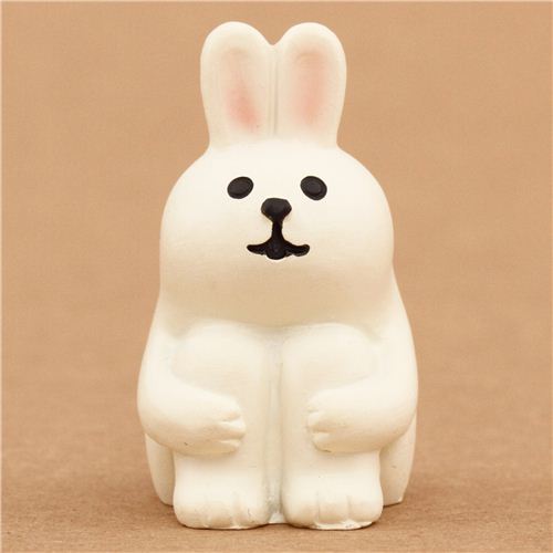 cute sitting rabbit figurine forest animals from Japan - modeS4u