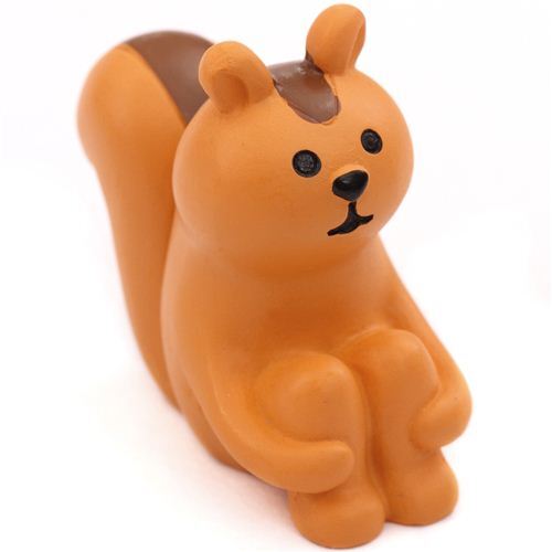 cute sitting squirrel figurine forest animals from Japan - modeS4u