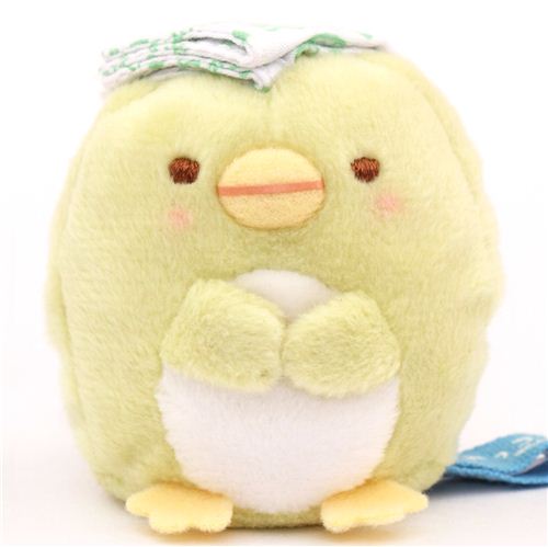 cute small San-X Sumikkogurashi plush green penguin - Plush Toys ...