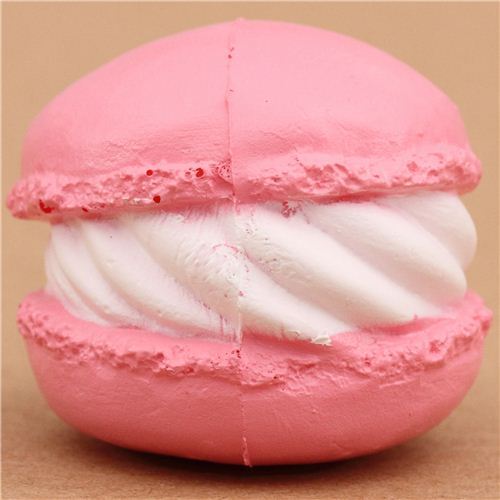 cute small pale pink macaron squishy Cafe de N  2