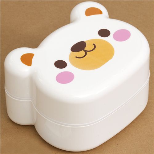cute white Bear Bento Box Japanese lunch box modeS4u