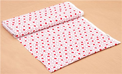 s��er wei�er Apfel Stoff von Timeless Treasures USA 3