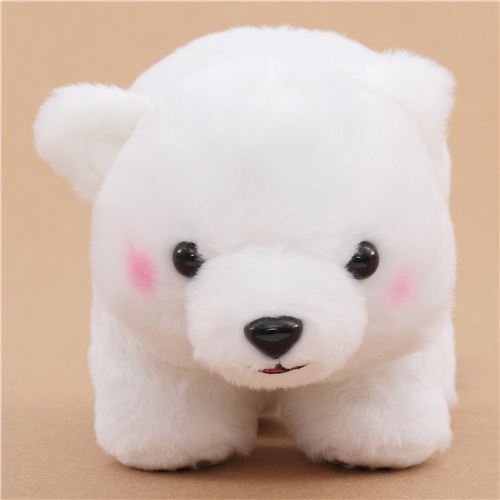 white bear stuffed animal