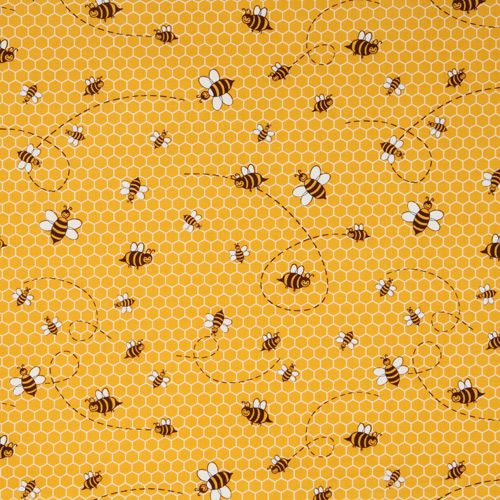 cute yellow Michael Miller fabric Honey Bee 2