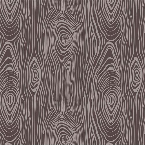 dark brown Riley Blake taupe tree wood ring fabric Knock On Wood 2