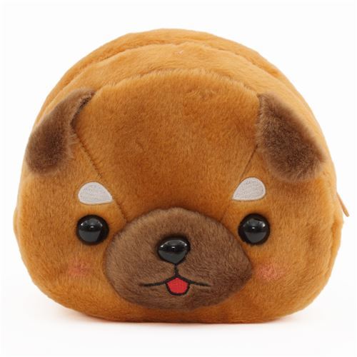 brown dog plush