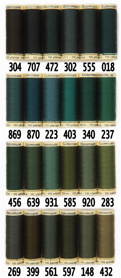 Hilo rojo inglés de Gutermann Coselotodo número 221 12