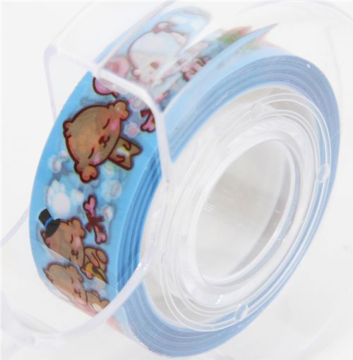 kawaii poodle deco tape dispenser with dogs modeS4u