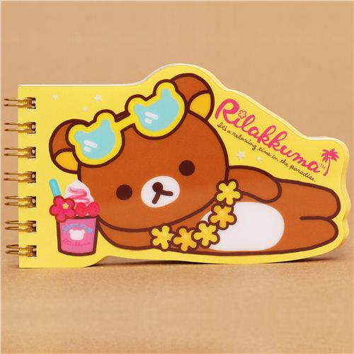 die-cut-yellow-aloha-rilakkuma-hawaii-ring-binder-notebook-modes4u