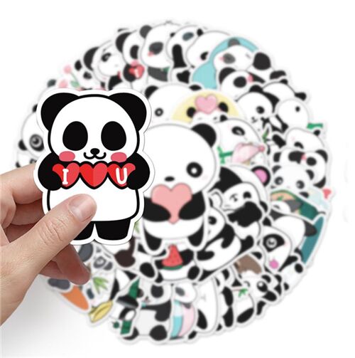 Kawaii Cute Panda - Panda - Sticker