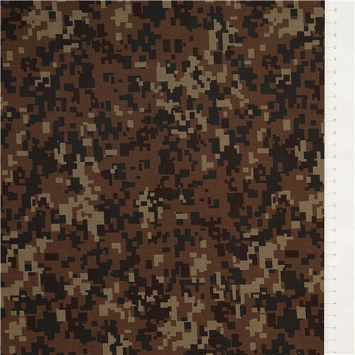 digital camouflage forest green army print cotton fabric by Robert ...