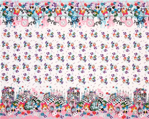 double border Little Twin Stars Alice in Wonderland Sanrio oxford ...