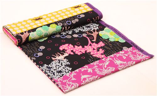 echino Jubil�ums Canvas Quadrate Stoff mit 8 verschiedenen Mustern  4