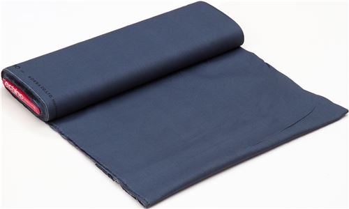 echino solid canvas fabric in blue-grey - modeS4u