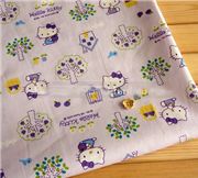 Kawaii Hello Kitty Stoff Japan Garten Sanrio 0,5m