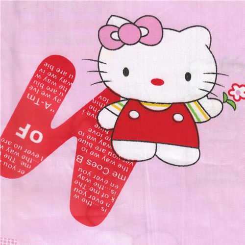 kawaii Hello Kitty fabric photographer Stoff kawaii cute Hello Kitty fabric photographer Fotograf