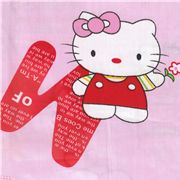pink Hello Kitty fabric photographer kawaii