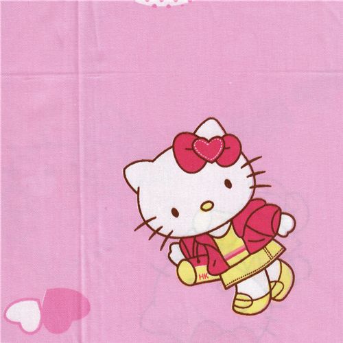 kawaii Hello Kitty fabric teddy bear Stoff kawaii cute Hello Kitty fabric teddy bear Teddy Baer