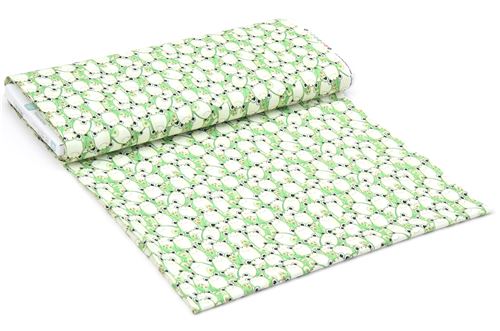 fabric cute green frog animal Quilting Treasures  3