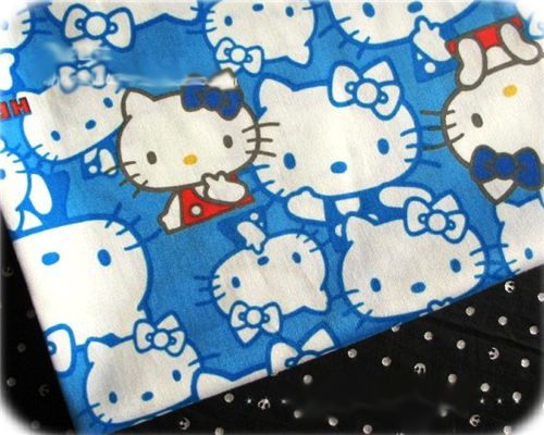 kawaii cute hello kitty japanese fabric Sanrio Stoff Japan
