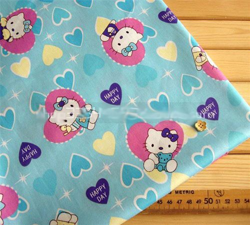 kawaii cute hello kitty japanese fabric Sanrio Stoff Japan