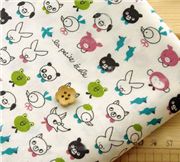 Kawaii Fabric Animal Kids Panda Frog 0.5m