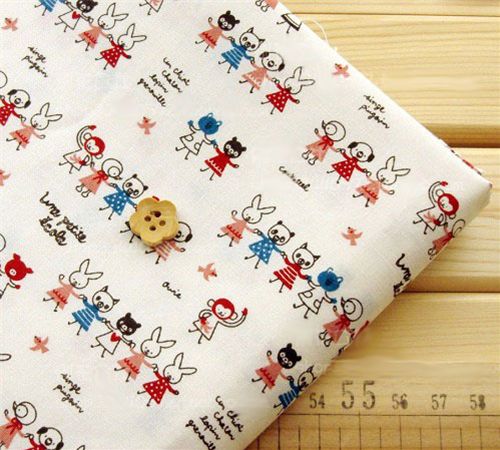 kawaii animal kids fabric kawaii cute animal kids fabric children Tierkinder Stoff Tiere panda