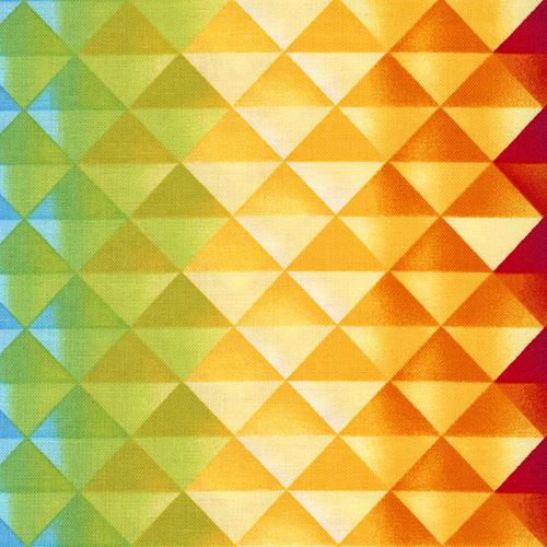 fabric with colorful triangle fabric by Timeless Treasures modeS4u