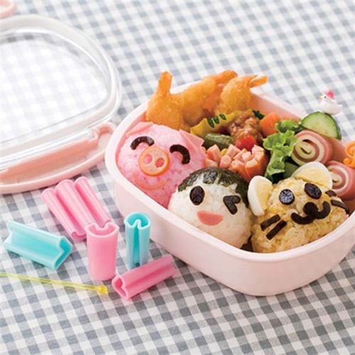 face parts animal faces bento food cutters - modeS4u