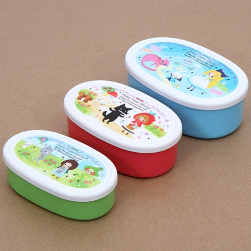 fairy tale Bento Box 3 pcs Alice in Wonderland - modeS4u