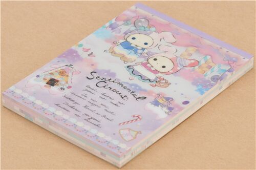 Sentimental Circus libreta de colores cuento de hadas de San-X 4