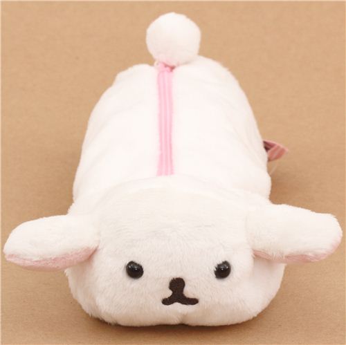 Cinnamoroll Portable Fluffy Pencil Case White