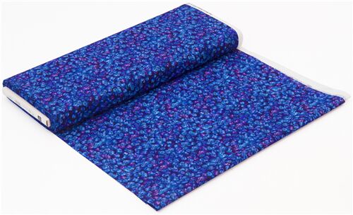 Resto de (40 x 109 cm) - Tela de algodón arándanos azules fruta fresca de Quilting Treasures EE. UU. 4