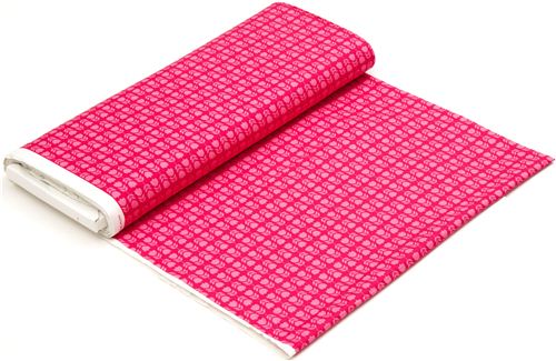 fuchsia Mini Tulpen Stoff von Michael Miller aus den USA 3